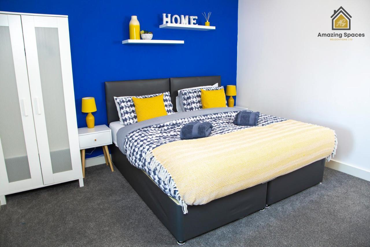 Large Unique 2 Bedroom Duplex Apartment With Private Parking & Free Wifi - Vat Qualifying By Amazing Spaces Relocations Ltd Warrington  Exteriör bild