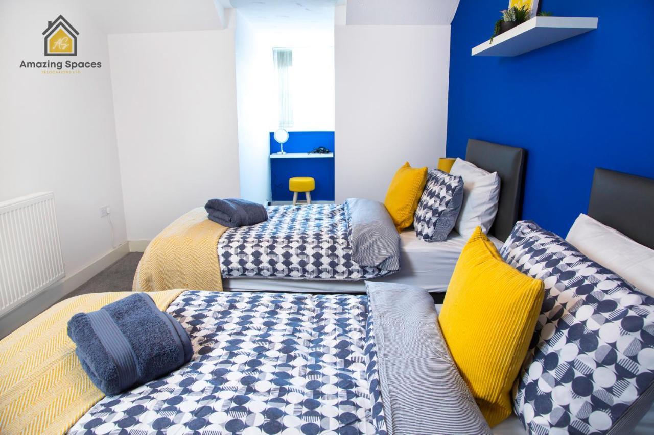 Large Unique 2 Bedroom Duplex Apartment With Private Parking & Free Wifi - Vat Qualifying By Amazing Spaces Relocations Ltd Warrington  Exteriör bild