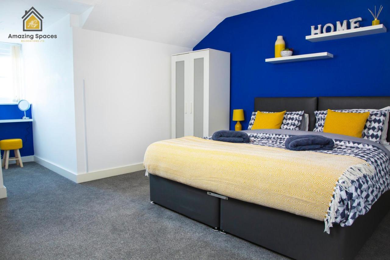 Large Unique 2 Bedroom Duplex Apartment With Private Parking & Free Wifi - Vat Qualifying By Amazing Spaces Relocations Ltd Warrington  Exteriör bild
