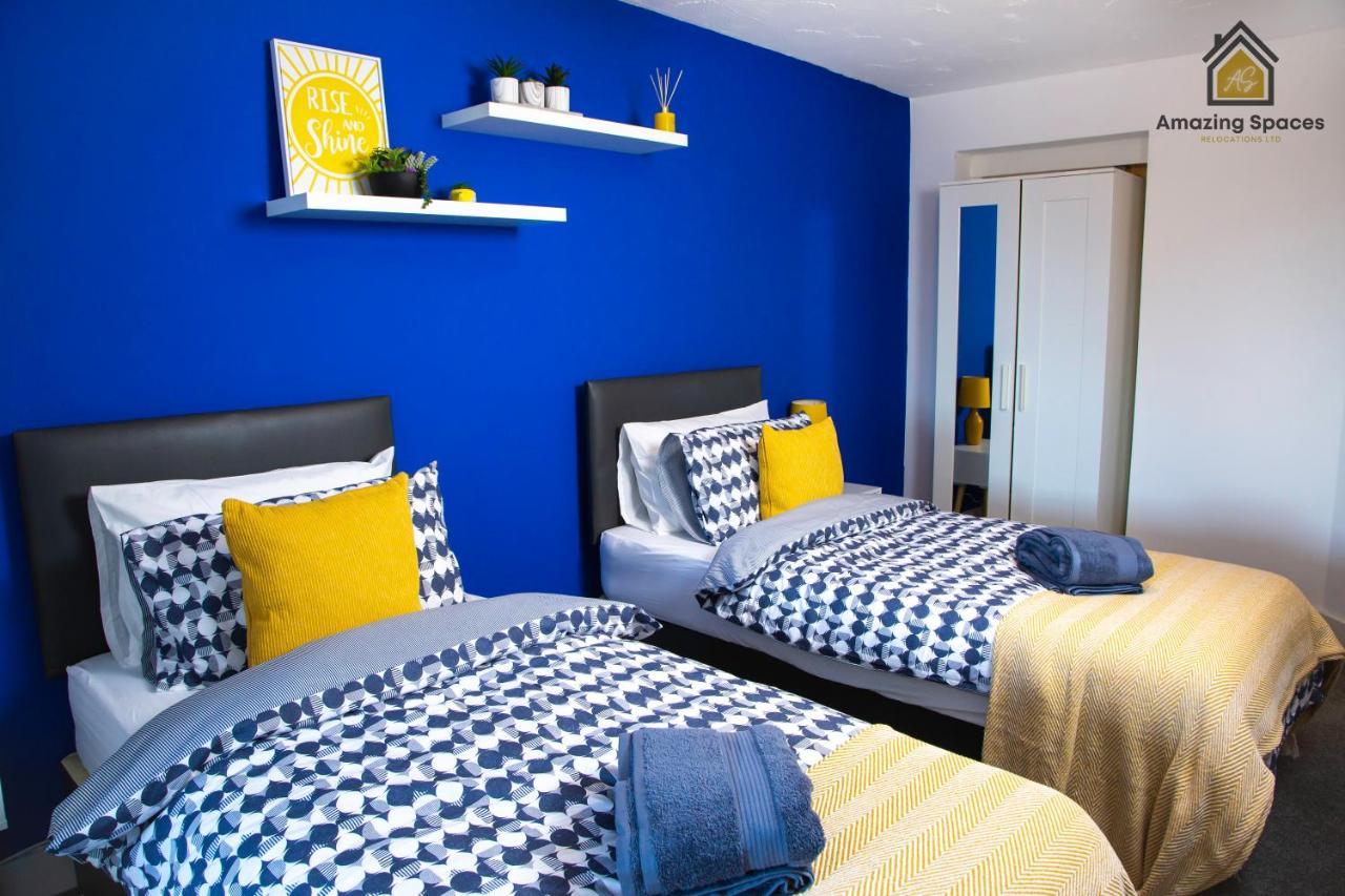 Large Unique 2 Bedroom Duplex Apartment With Private Parking & Free Wifi - Vat Qualifying By Amazing Spaces Relocations Ltd Warrington  Exteriör bild