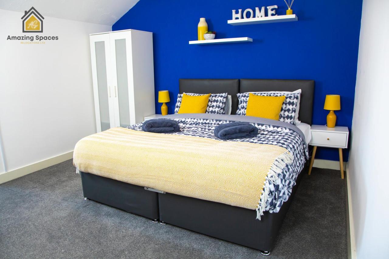 Large Unique 2 Bedroom Duplex Apartment With Private Parking & Free Wifi - Vat Qualifying By Amazing Spaces Relocations Ltd Warrington  Exteriör bild