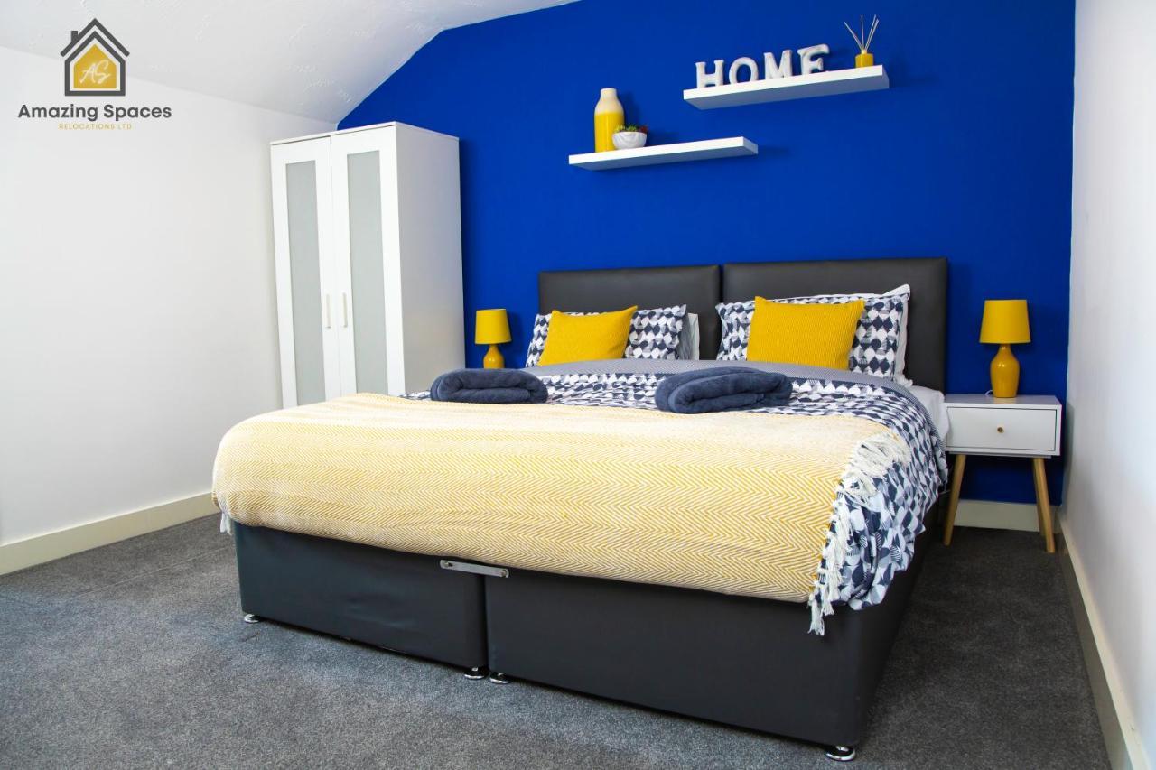 Large Unique 2 Bedroom Duplex Apartment With Private Parking & Free Wifi - Vat Qualifying By Amazing Spaces Relocations Ltd Warrington  Exteriör bild