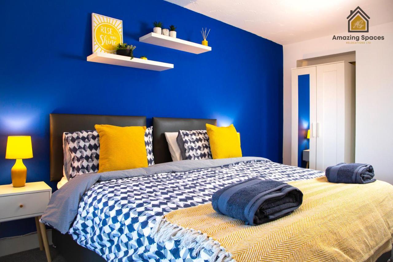 Large Unique 2 Bedroom Duplex Apartment With Private Parking & Free Wifi - Vat Qualifying By Amazing Spaces Relocations Ltd Warrington  Exteriör bild